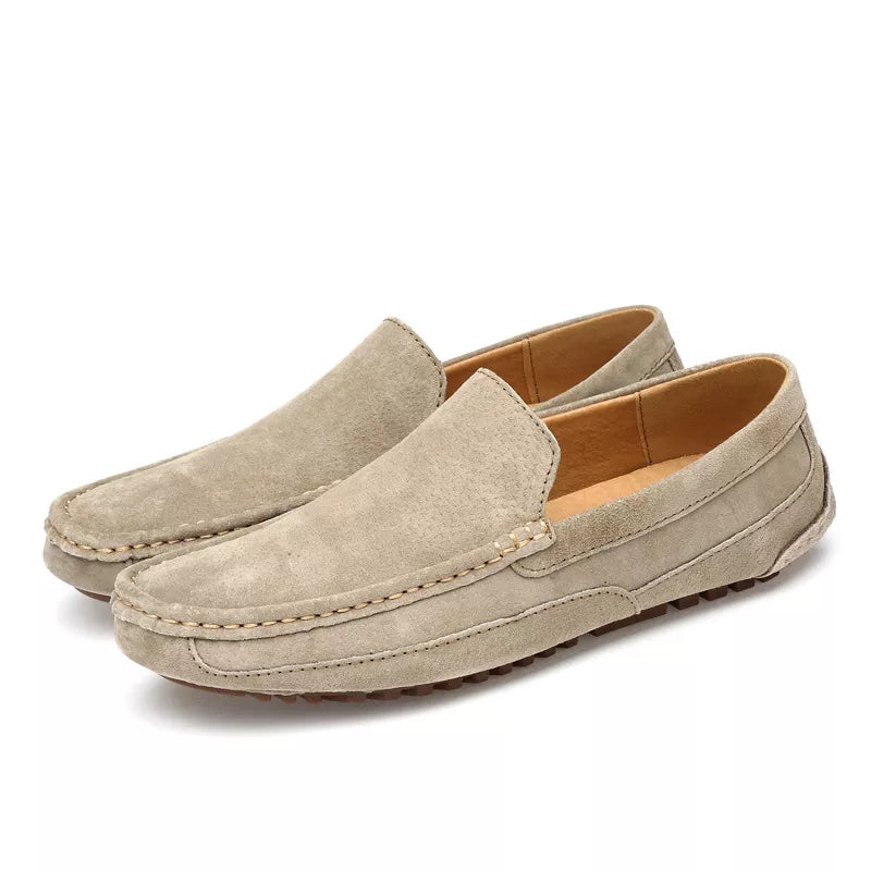Wildleder Loafer zum Hineinschlüpfen