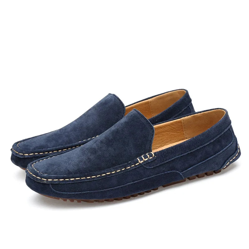Wildleder Loafer zum Hineinschlüpfen