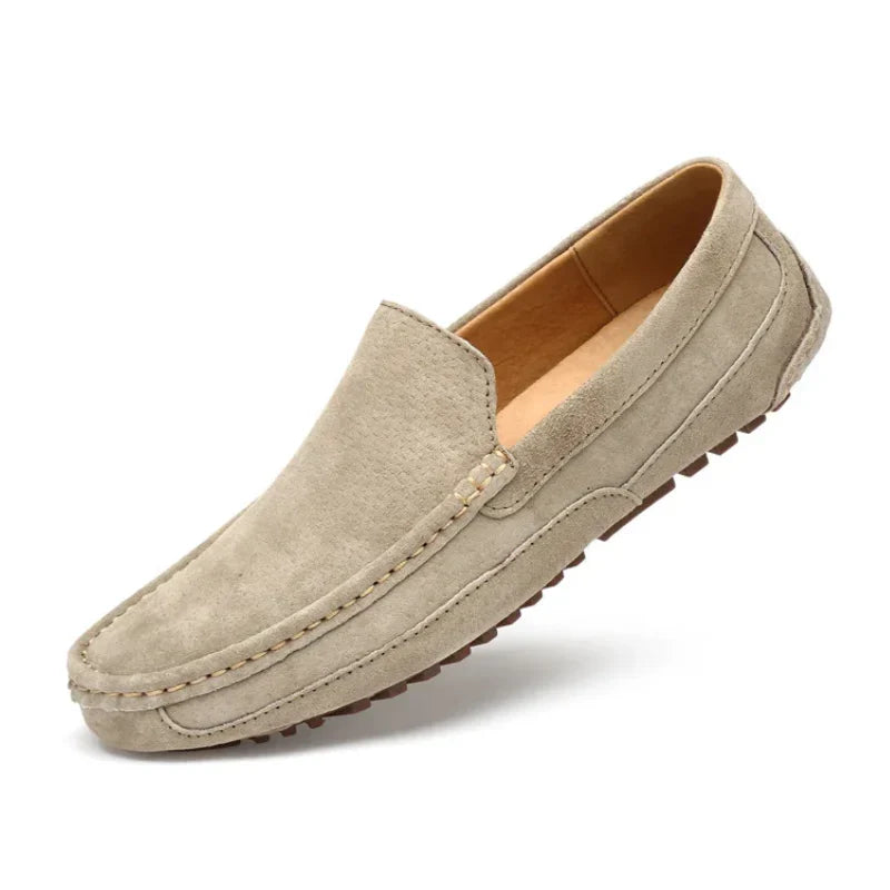 Wildleder Loafer zum Hineinschlüpfen