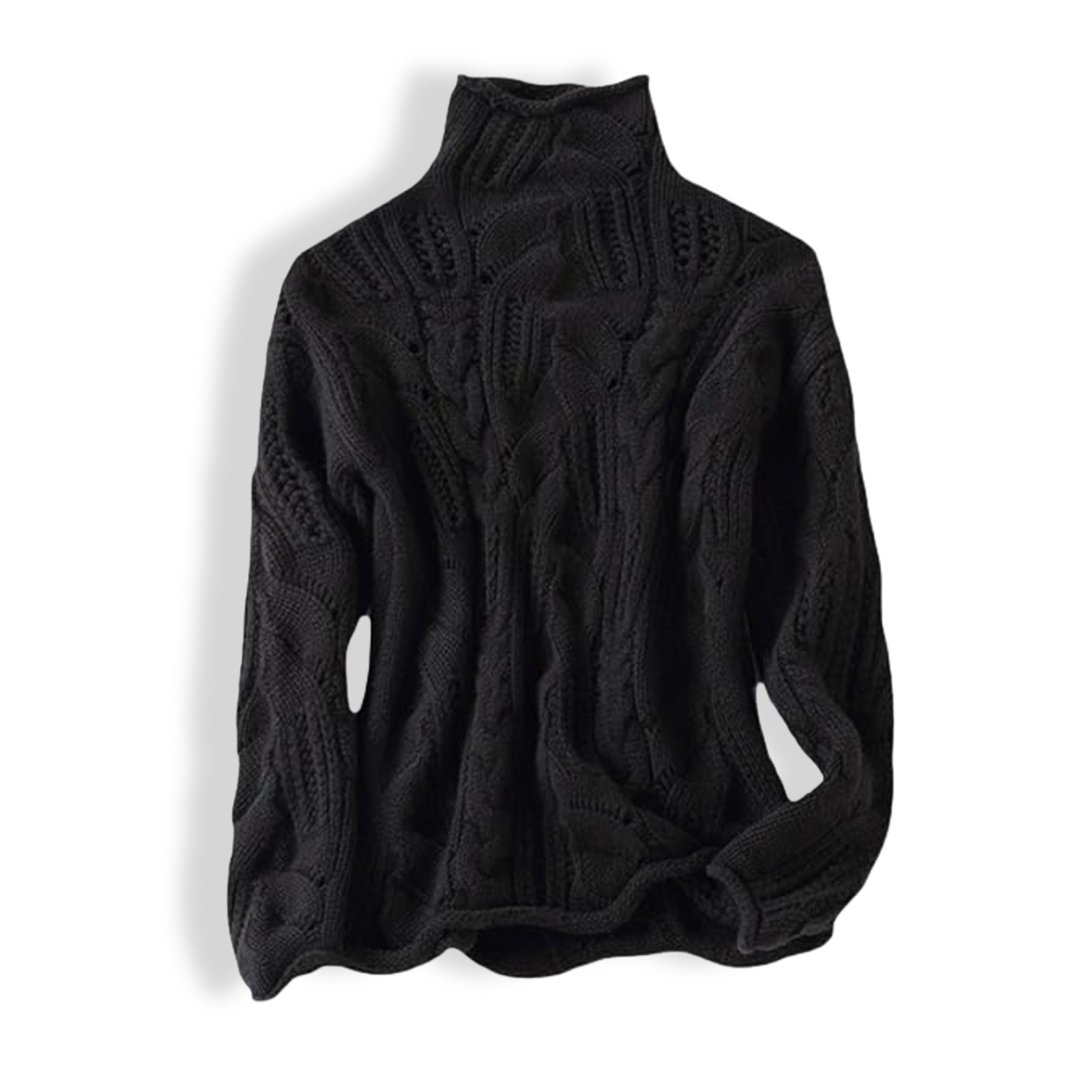 Damen-Feinstrickpullover in klassischem Stil